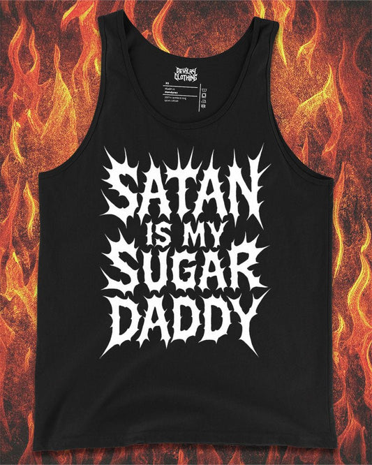 SATAN IS MY SUGAR DADDY Tank Top