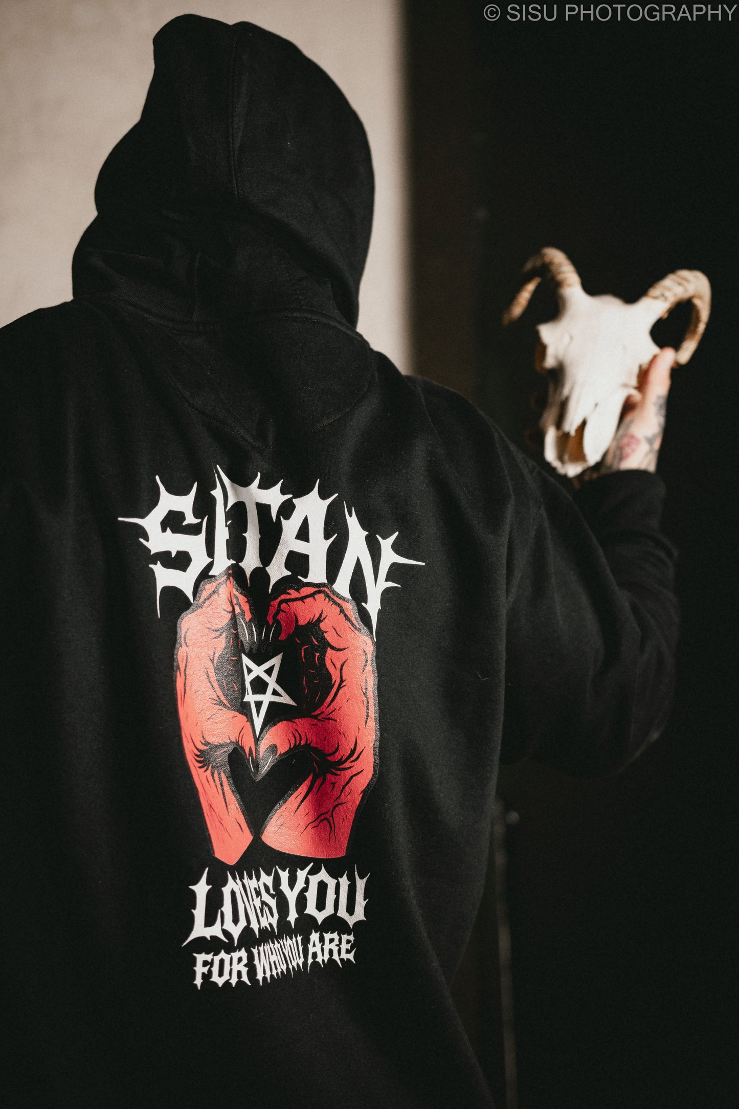 SATAN LOVES YOU FOR WHO YOU ARE Hoodie
