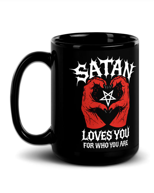 Satan Loves You Mug