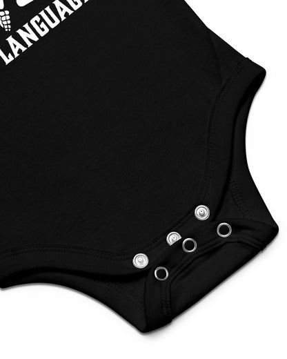 SCREAMING IS MY LOVE LANGUAGE Baby Bodysuit