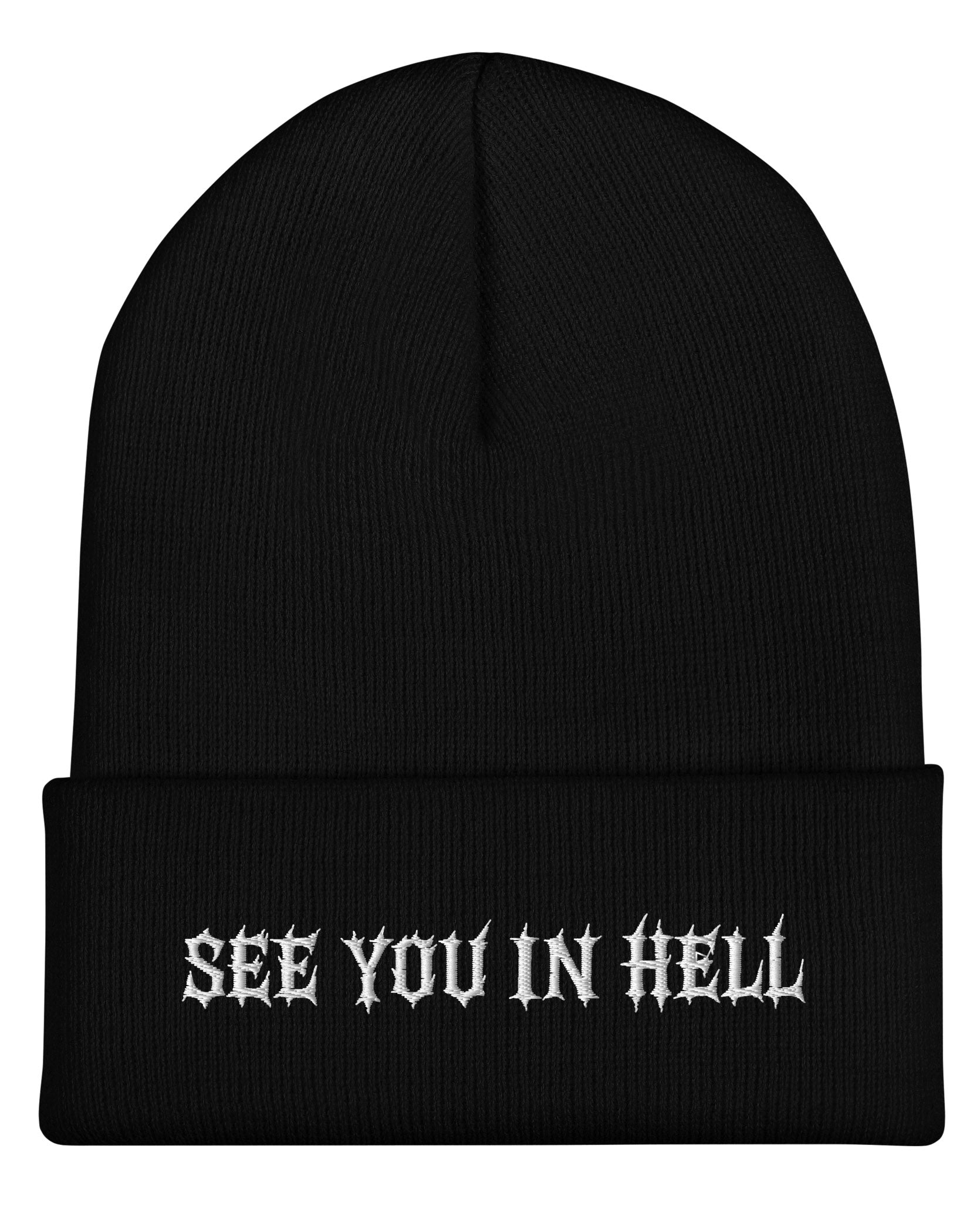SEE YOU IN HELL Beanie
