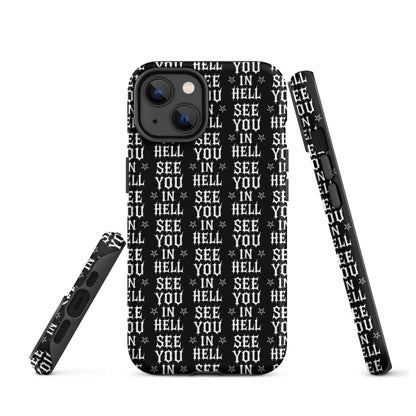 SEE YOU IN HELL iPhone Case