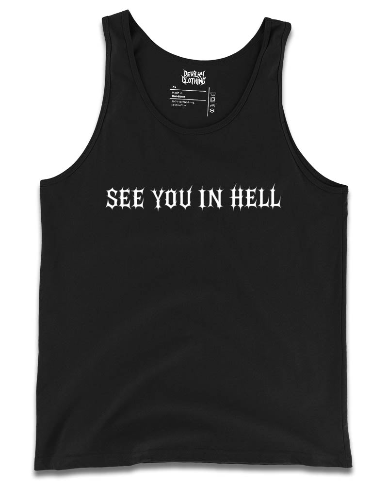 SEE YOU IN HELL Tank Top