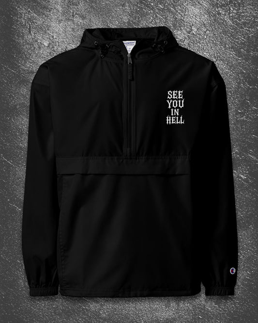 SEE YOU IN HELL Windbreaker