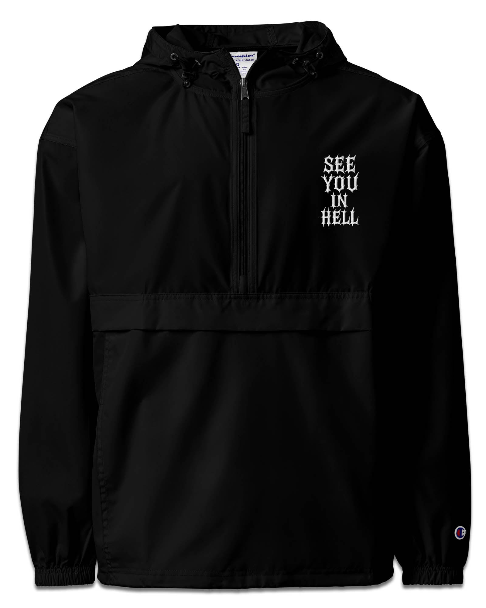 SEE YOU IN HELL Windbreaker