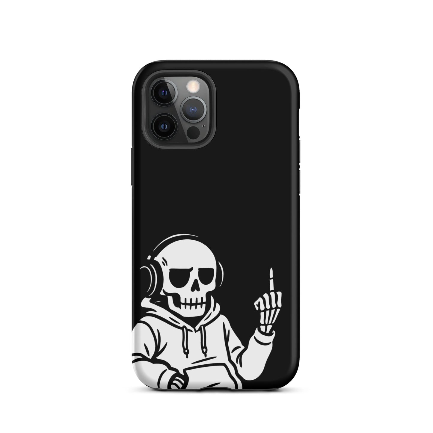 Skeleton Headphones iPhone Tough Case