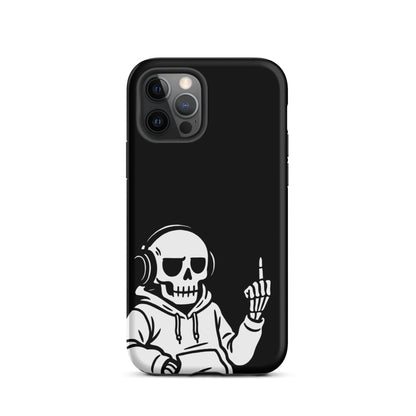 Skeleton Headphones iPhone Tough Case