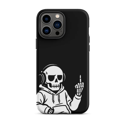 Skeleton Headphones iPhone Tough Case