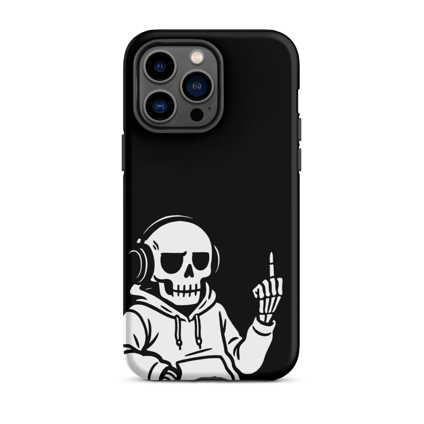 Skeleton Headphones iPhone Tough Case