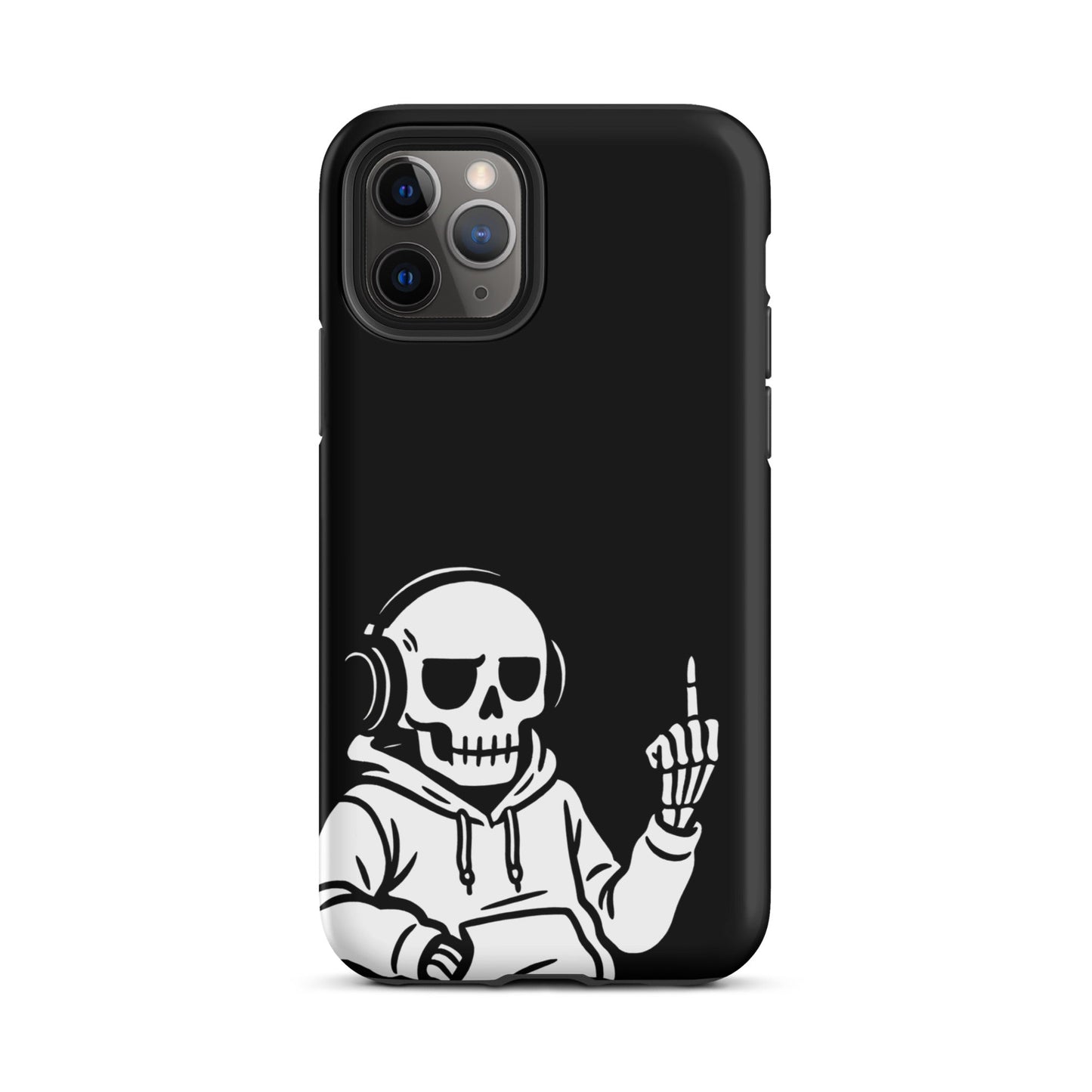 Skeleton Headphones iPhone Tough Case