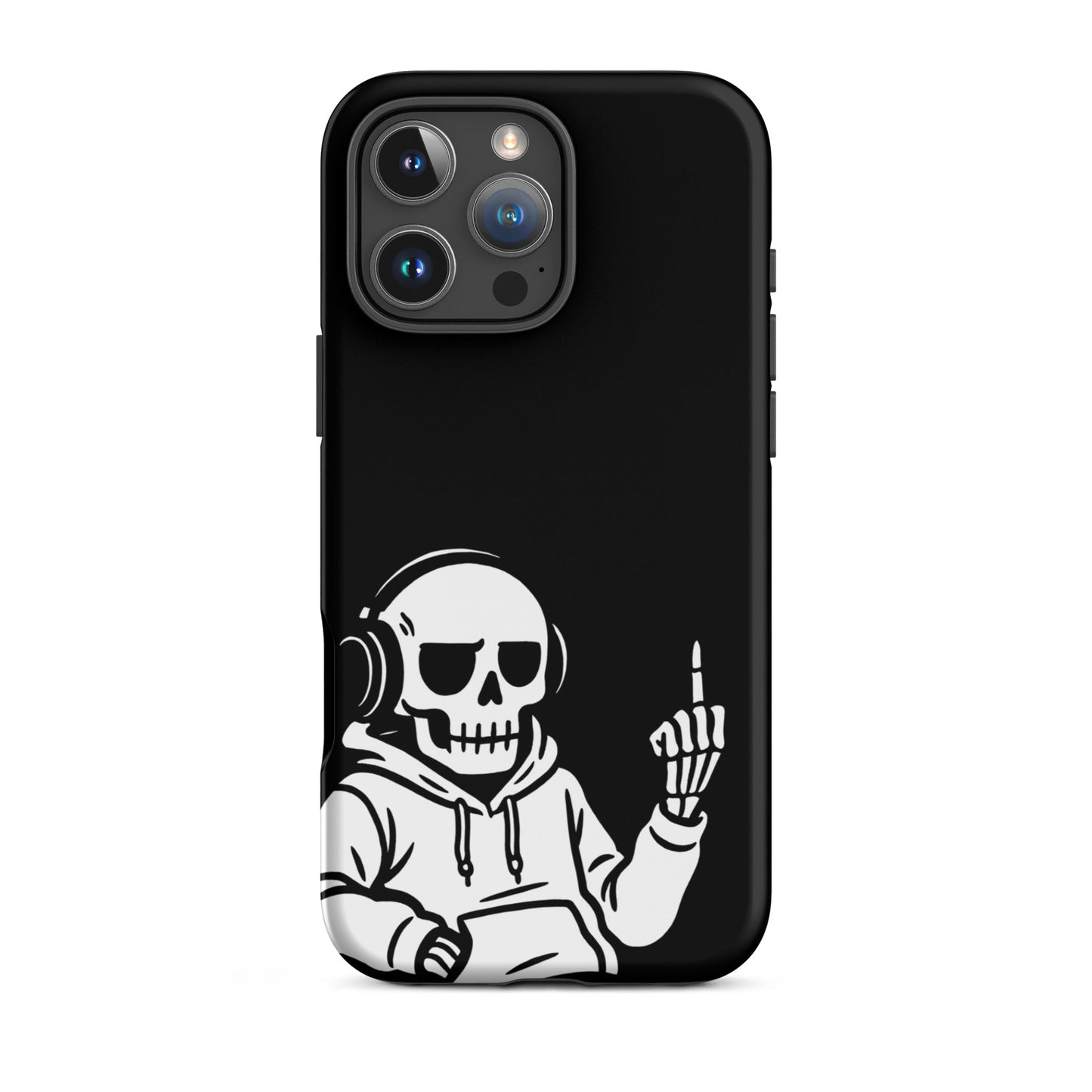 Skeleton Headphones iPhone Tough Case