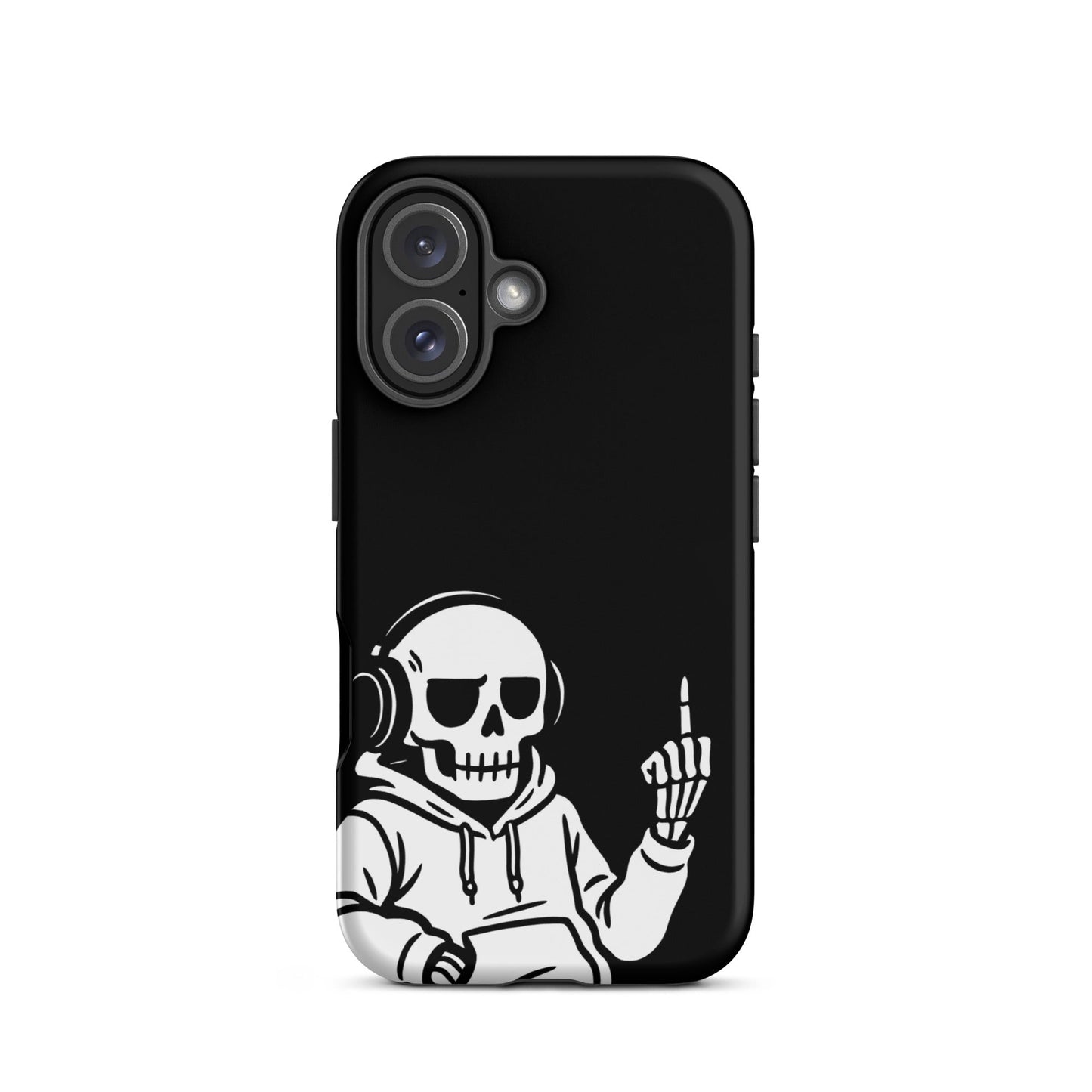 Skeleton Headphones iPhone Tough Case