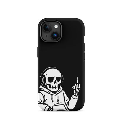 Skeleton Headphones iPhone Tough Case