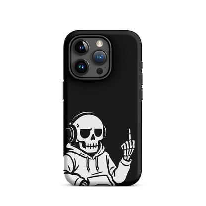 Skeleton Headphones iPhone Tough Case