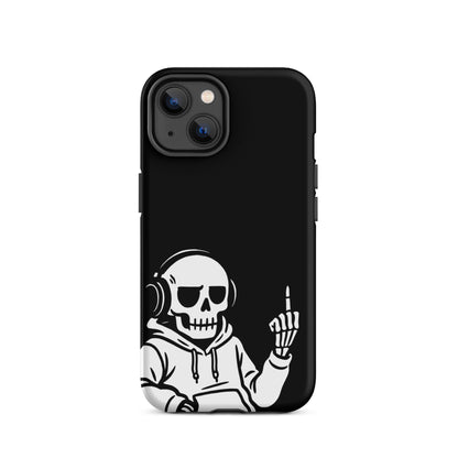 Skeleton Headphones iPhone Tough Case