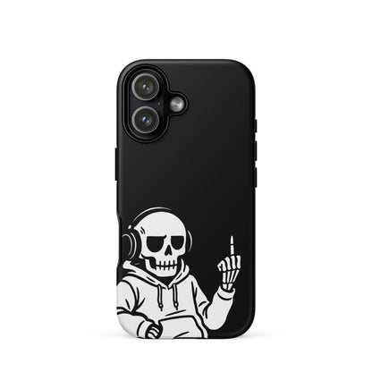 Skeleton Headphones iPhone Tough Case