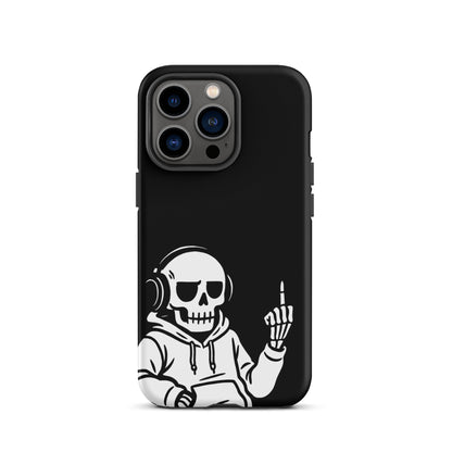 Skeleton Headphones iPhone Tough Case