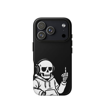 Skeleton Headphones iPhone Tough Case