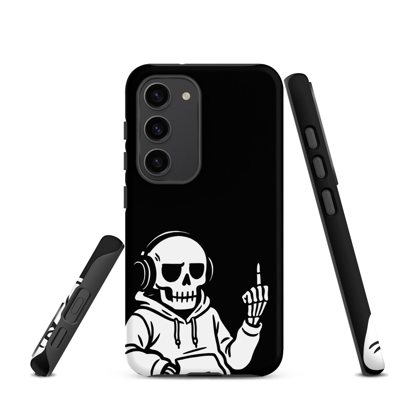 Skeleton Headphones Samsung Tough Case