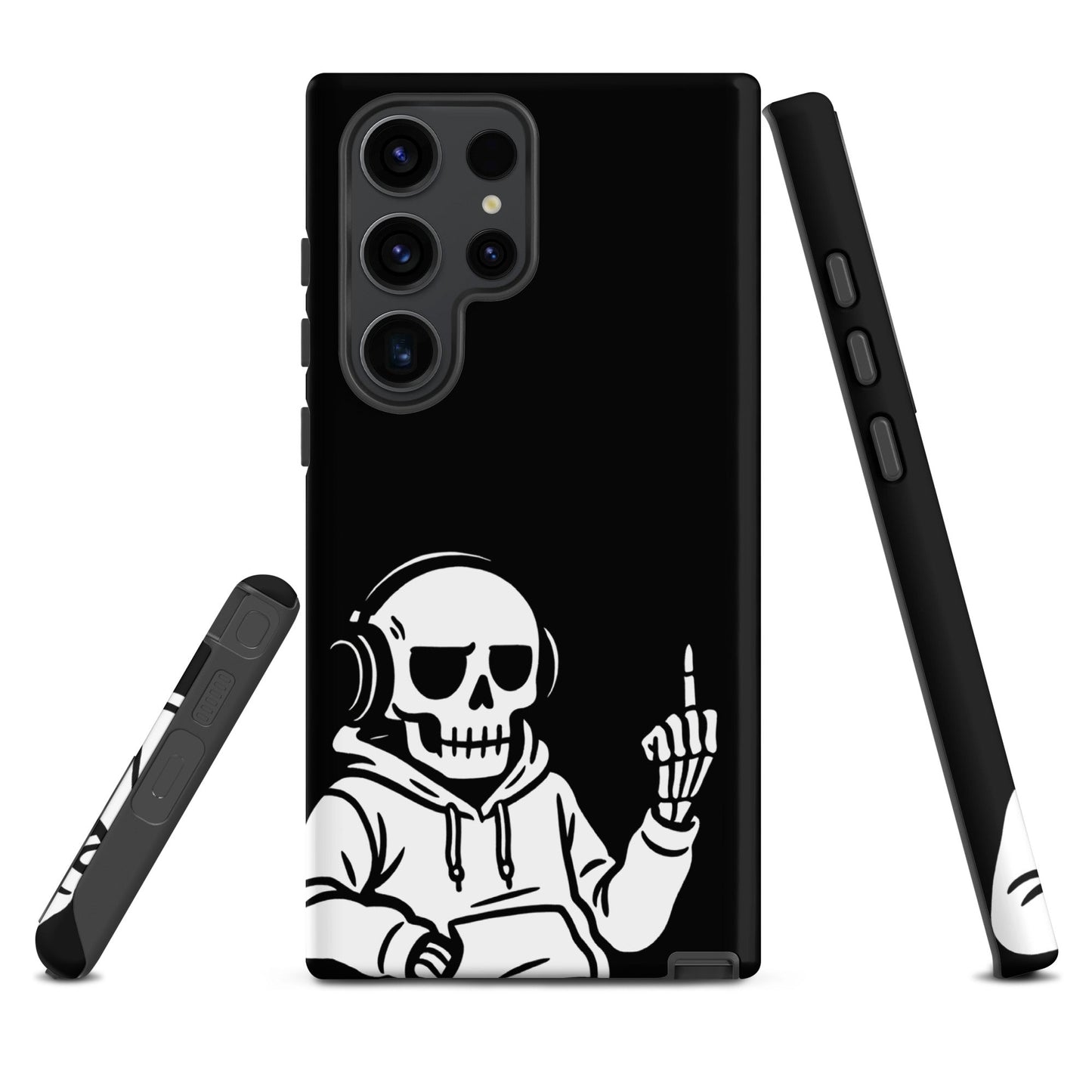 Skeleton Headphones Samsung Tough Case