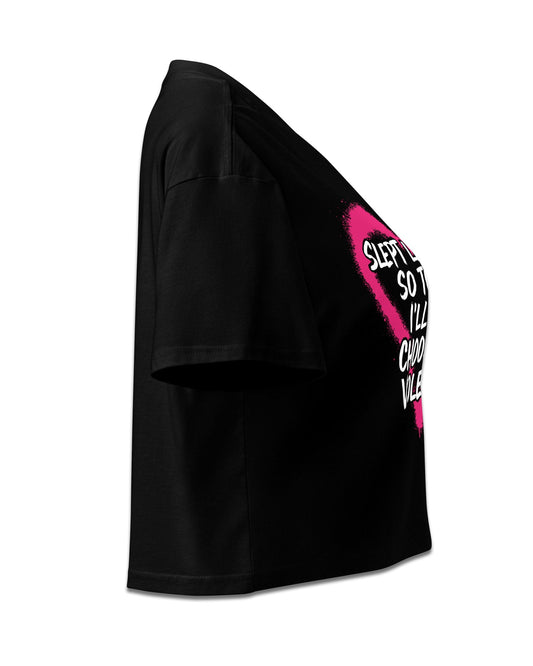 Slept Like Shit Crop Top