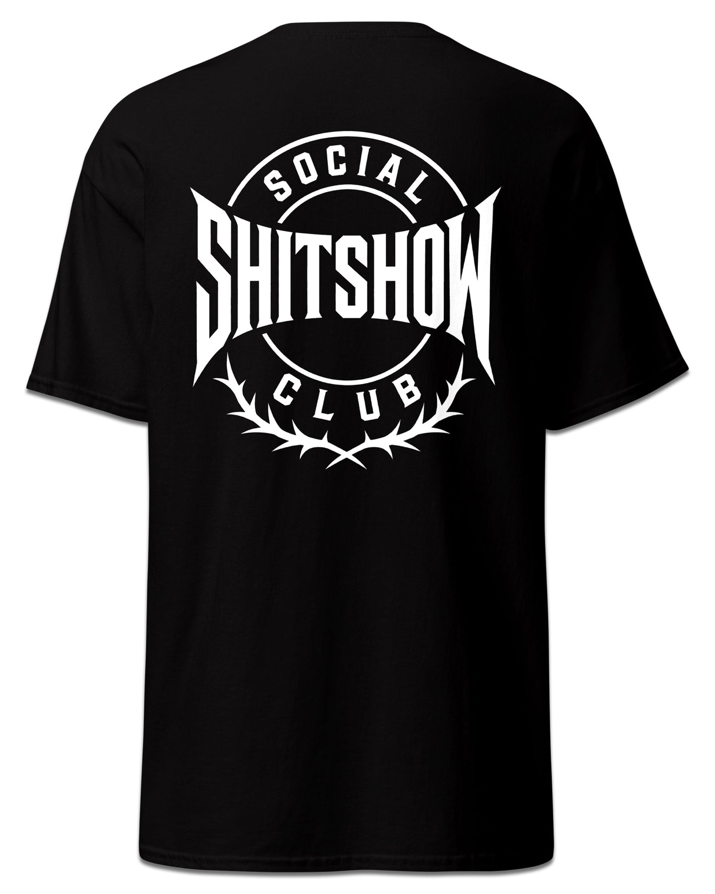 Social Shitshow Club Back Print T-Shirt