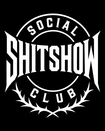 Social Shitshow Club Back Print T-Shirt
