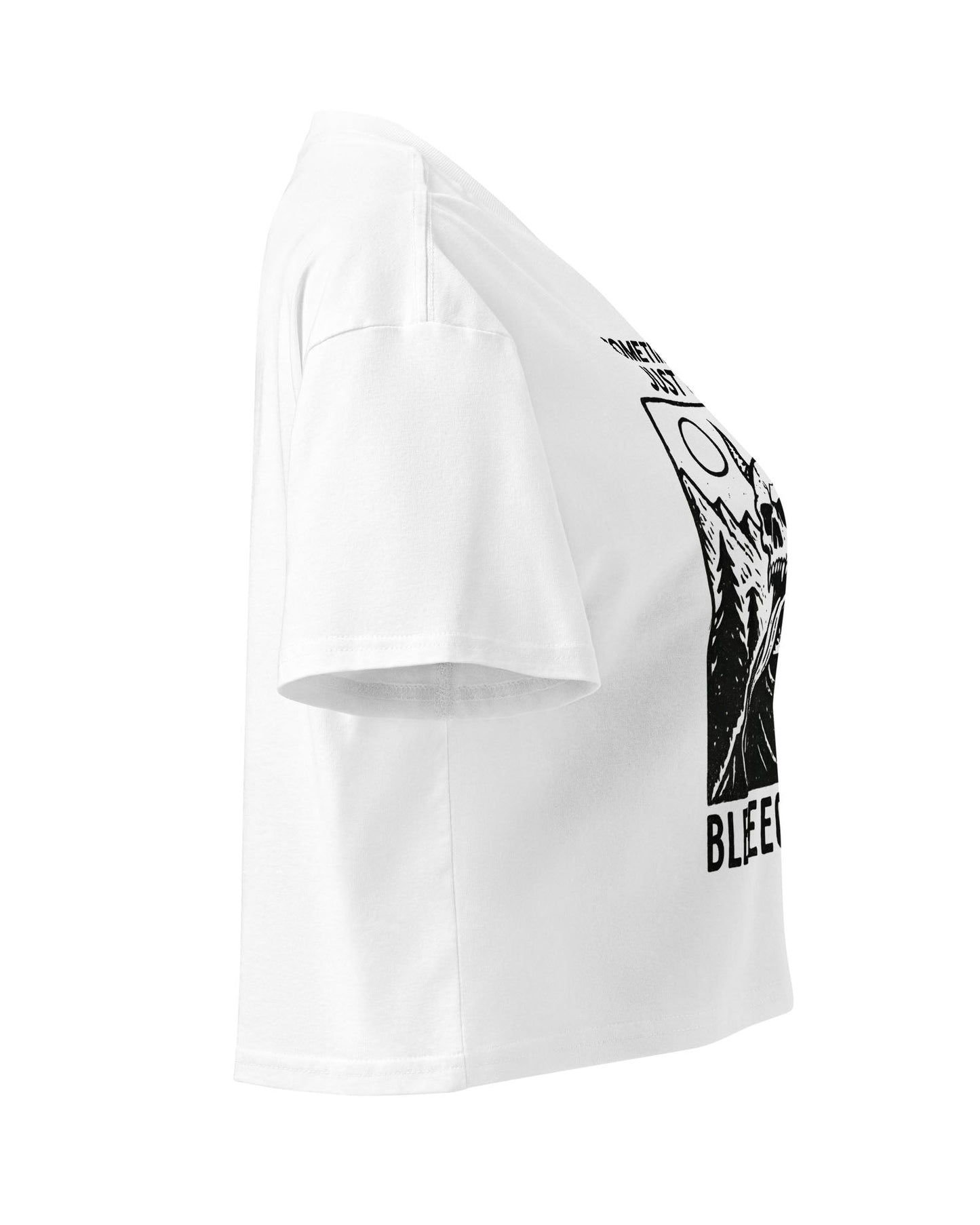 Sometimes You’ve Just Gotta BLEGH Crop Top