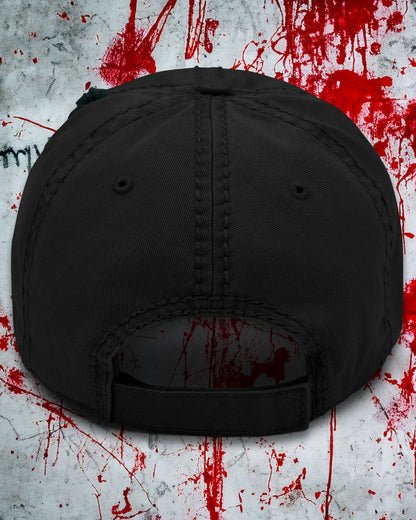 Sorry Can’t I’m Dead Distressed Dad Hat