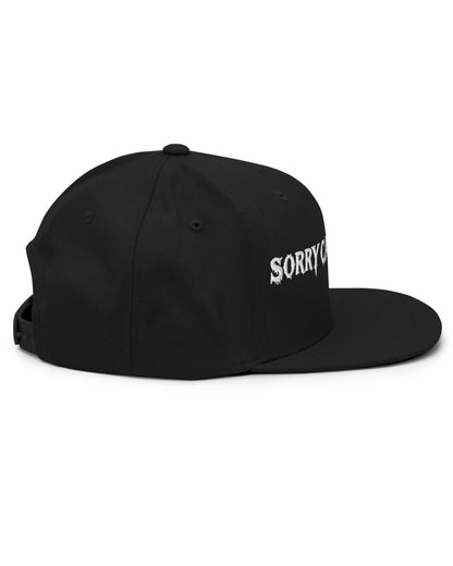 Sorry Can’t I’m Dead Snapback Hat