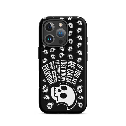 Spiritually Drop Kicking Everyone iPhone Tough Case