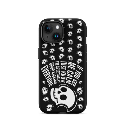 Spiritually Drop Kicking Everyone iPhone Tough Case