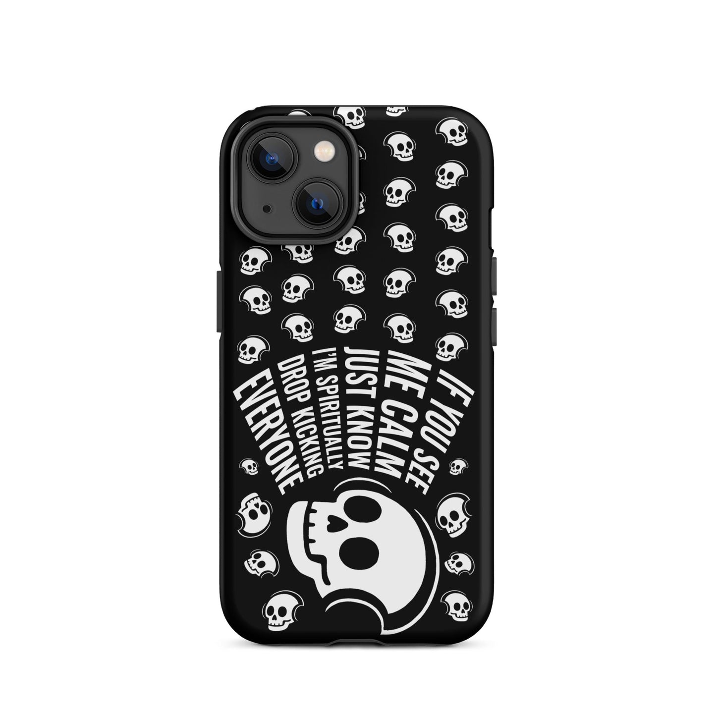 Spiritually Drop Kicking Everyone iPhone Tough Case