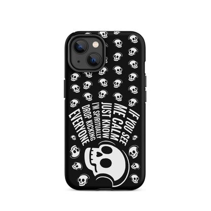 Spiritually Drop Kicking Everyone iPhone Tough Case
