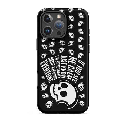 Spiritually Drop Kicking Everyone iPhone Tough Case