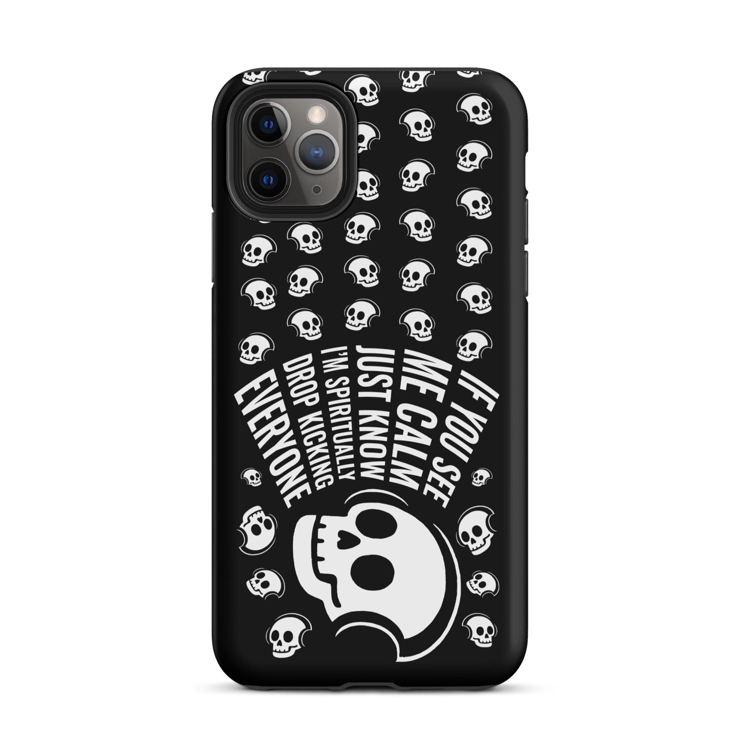Spiritually Drop Kicking Everyone iPhone Tough Case