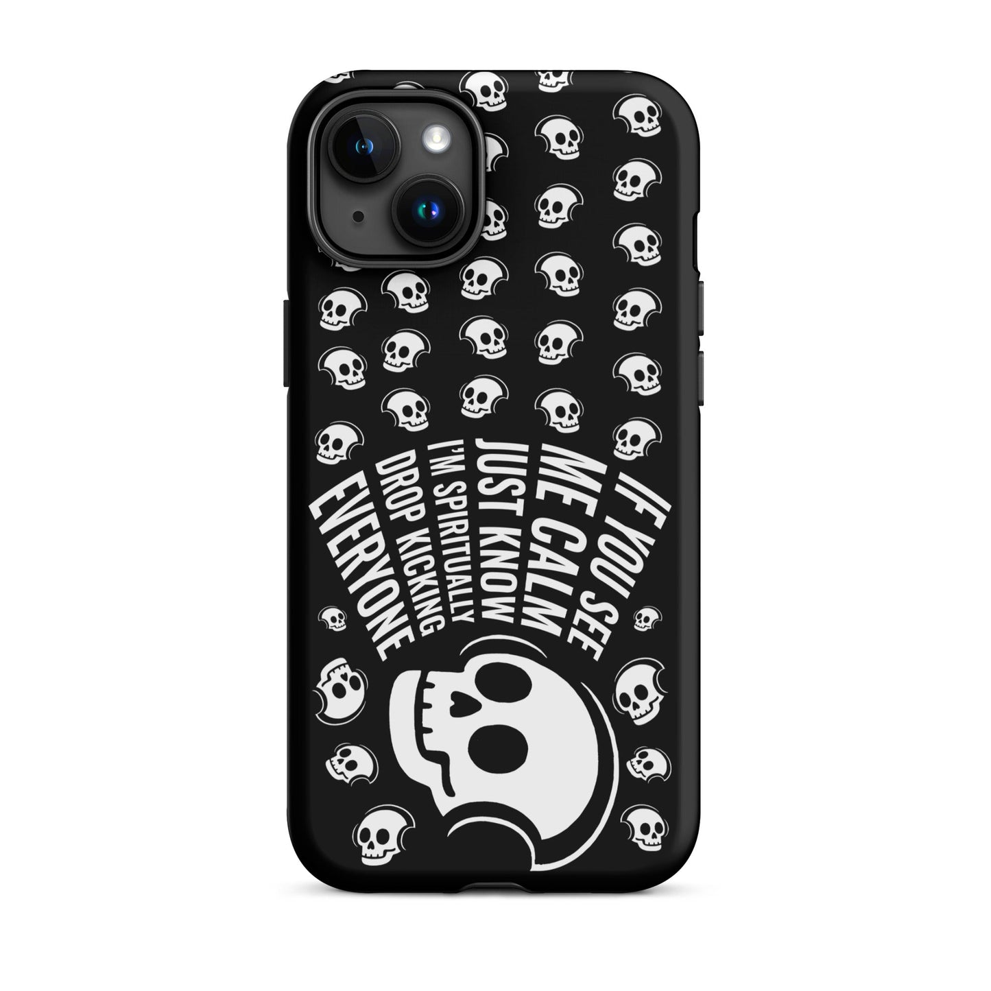 Spiritually Drop Kicking Everyone iPhone Tough Case