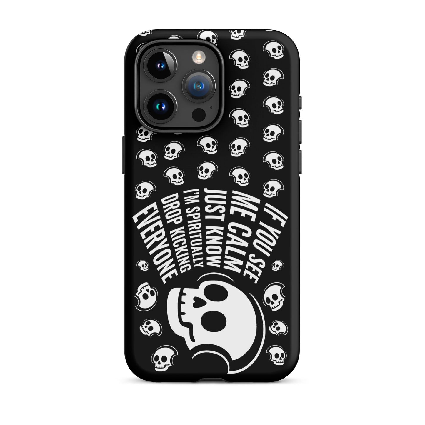 Spiritually Drop Kicking Everyone iPhone Tough Case