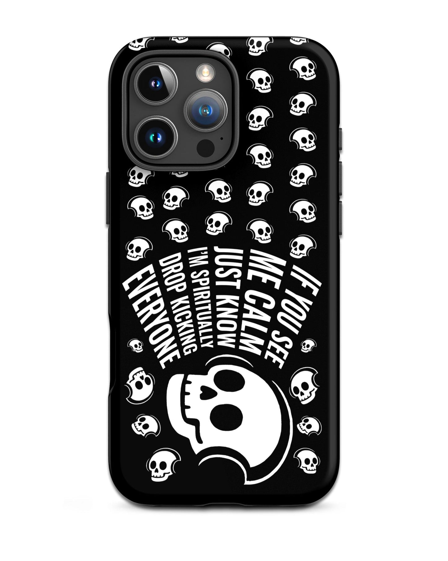 Spiritually Drop Kicking Everyone iPhone Tough Case