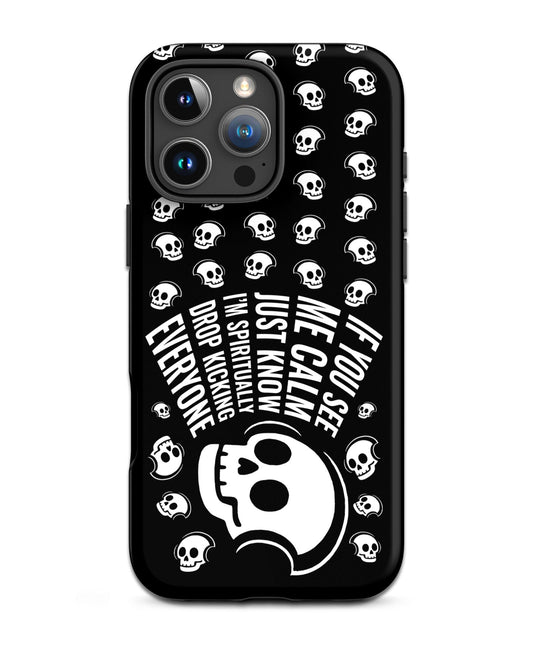Spiritually Drop Kicking Everyone iPhone Tough Case