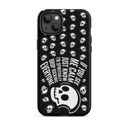 Spiritually Drop Kicking Everyone iPhone Tough Case
