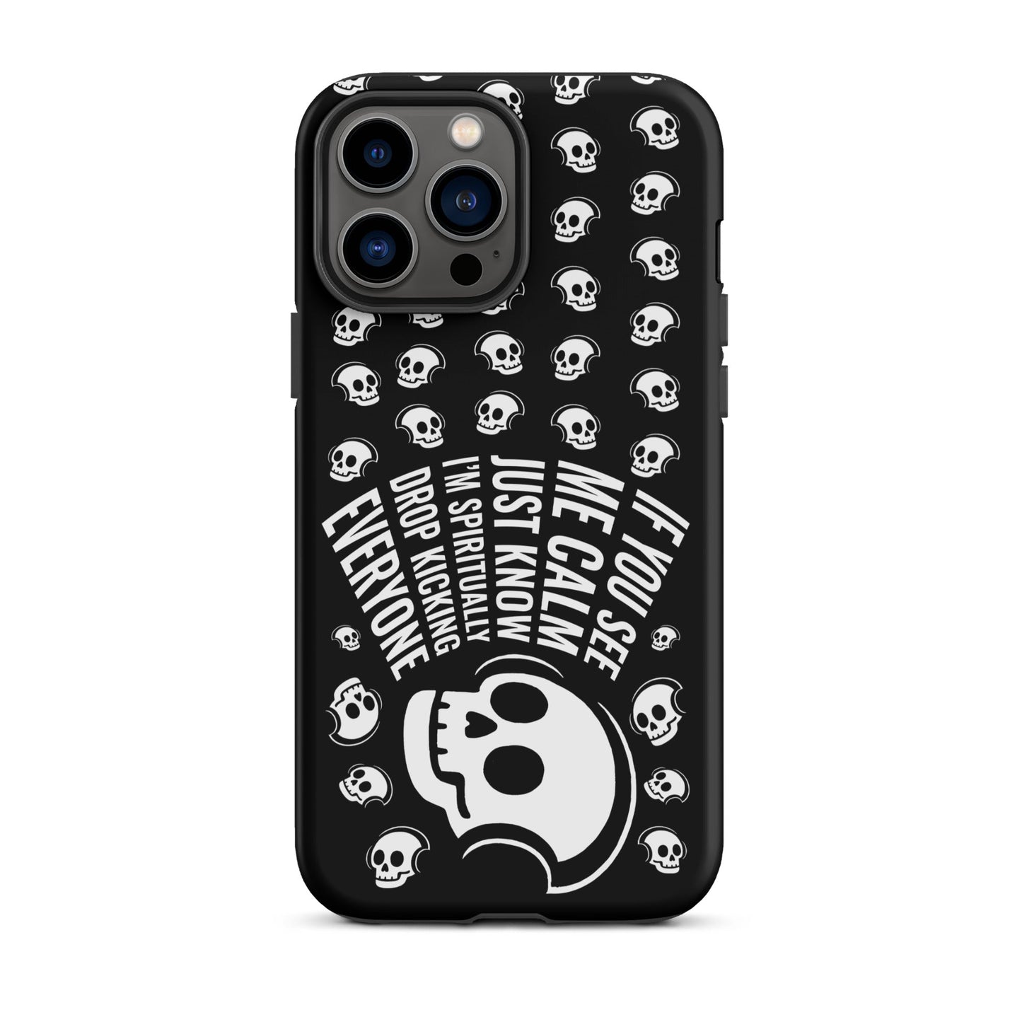 Spiritually Drop Kicking Everyone iPhone Tough Case