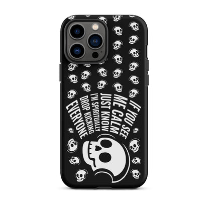 Spiritually Drop Kicking Everyone iPhone Tough Case