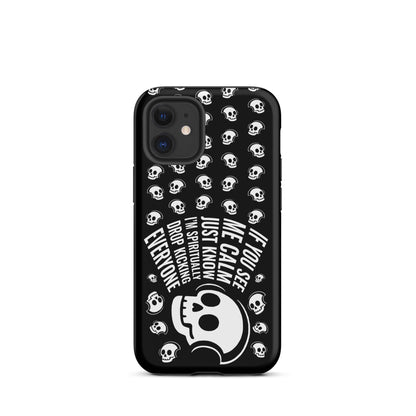 Spiritually Drop Kicking Everyone iPhone Tough Case