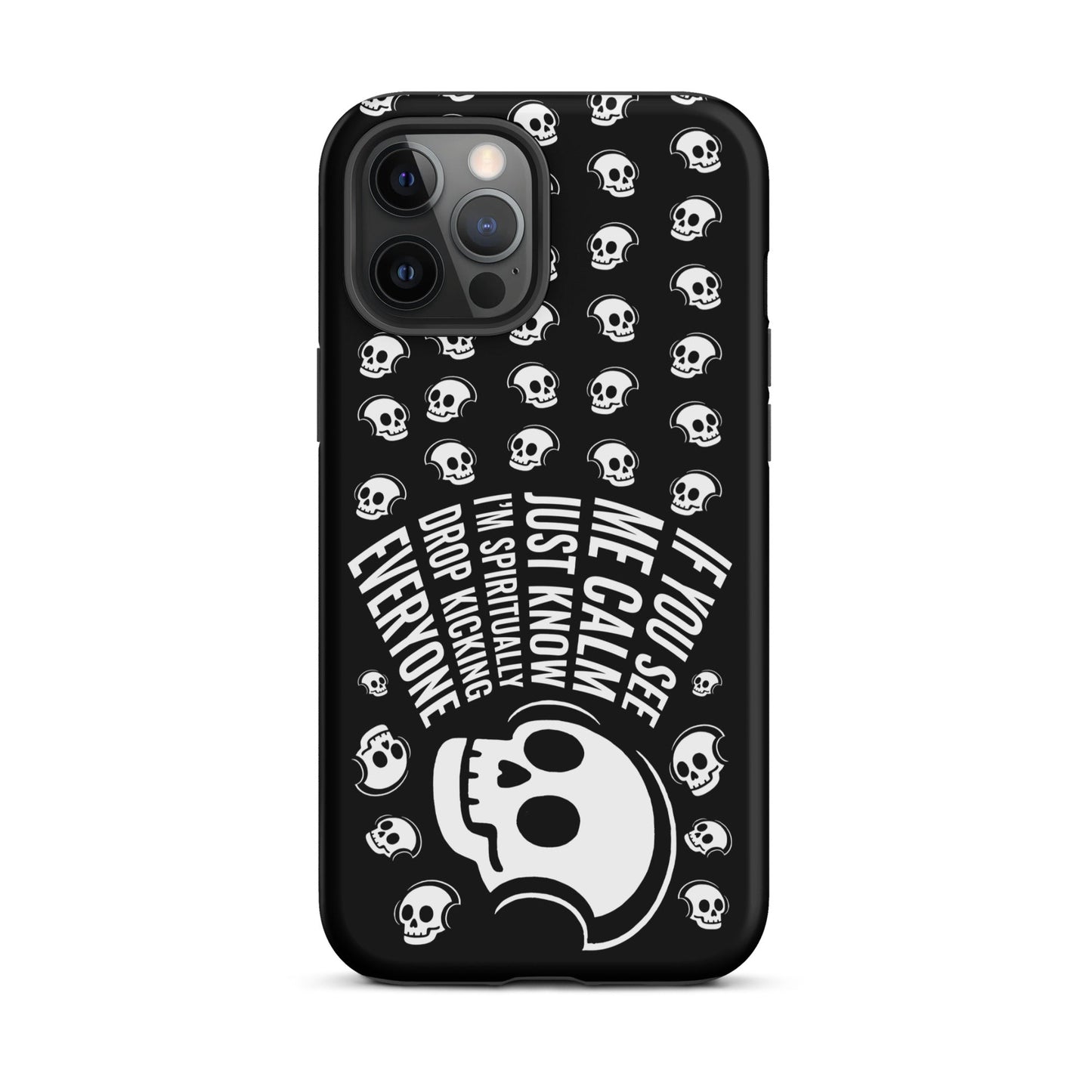 Spiritually Drop Kicking Everyone iPhone Tough Case