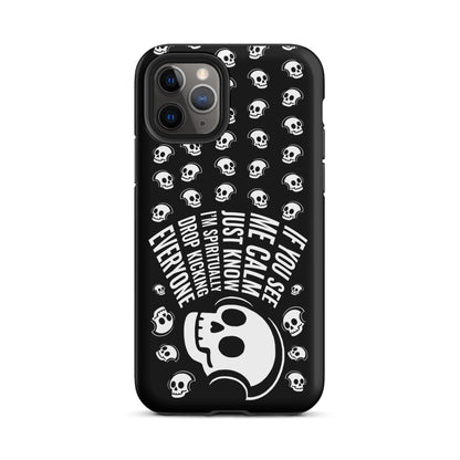 Spiritually Drop Kicking Everyone iPhone Tough Case