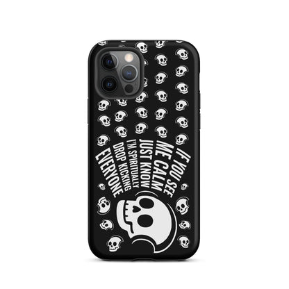 Spiritually Drop Kicking Everyone iPhone Tough Case