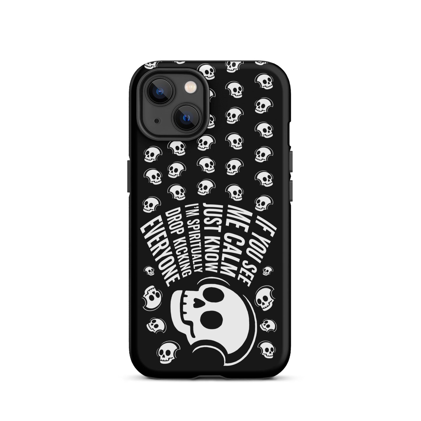 Spiritually Drop Kicking Everyone iPhone Tough Case