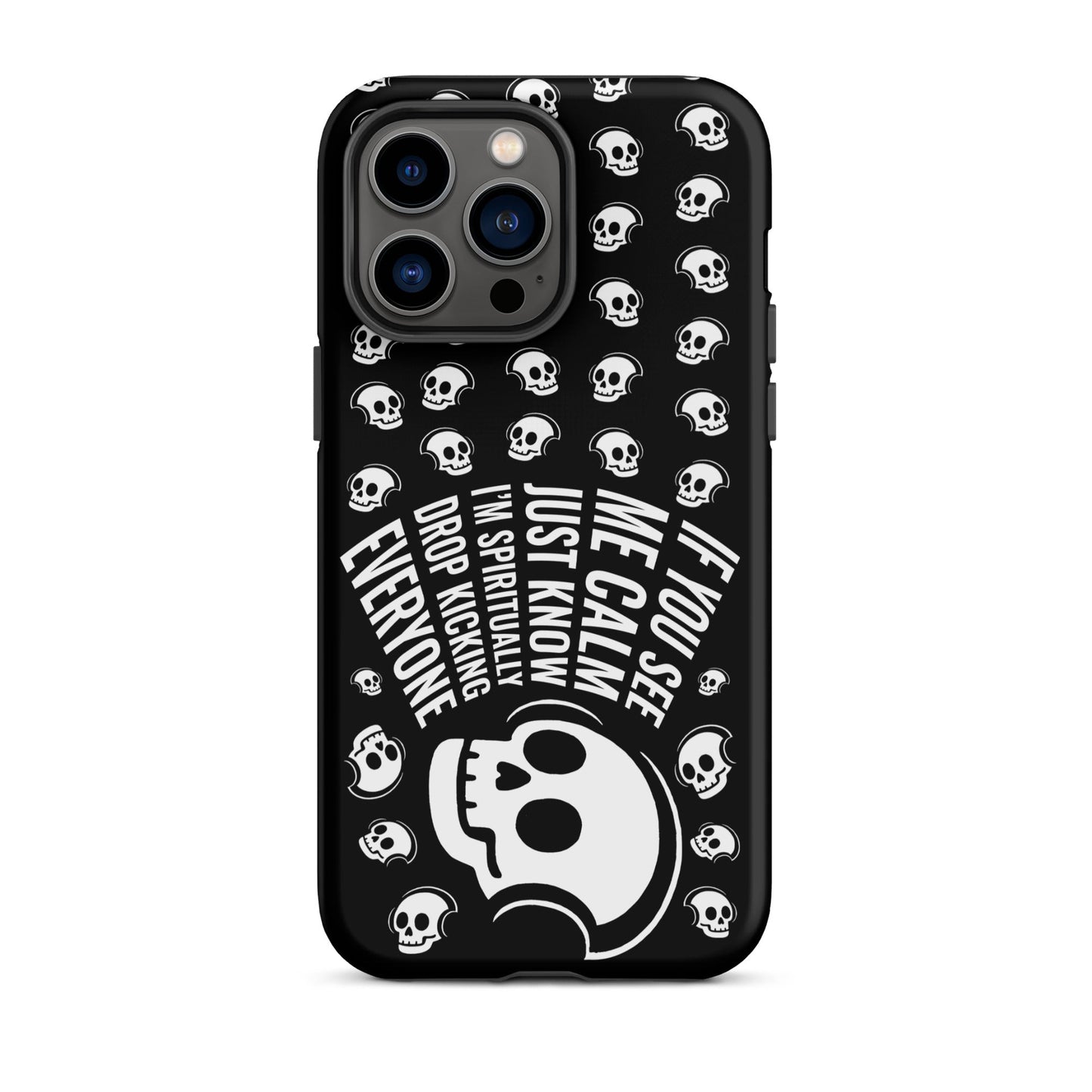 Spiritually Drop Kicking Everyone iPhone Tough Case