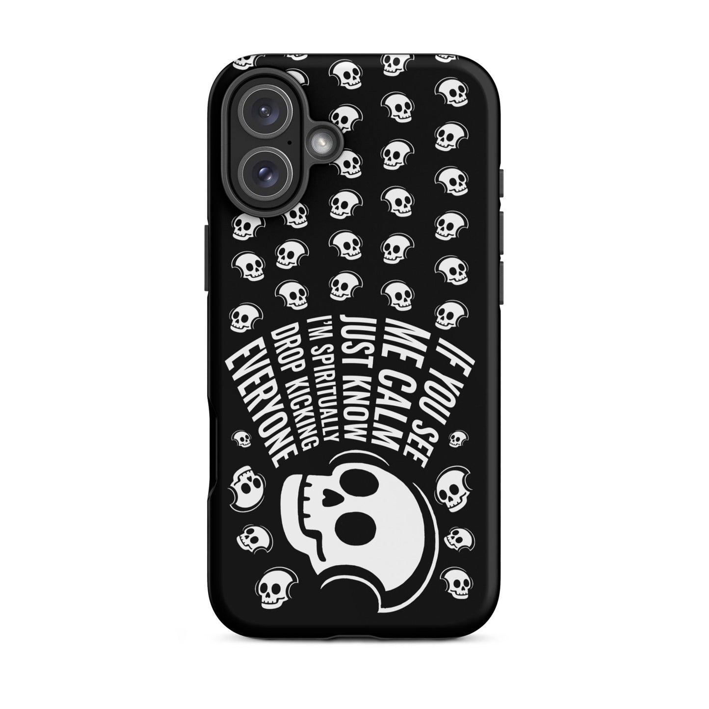 Spiritually Drop Kicking Everyone iPhone Tough Case